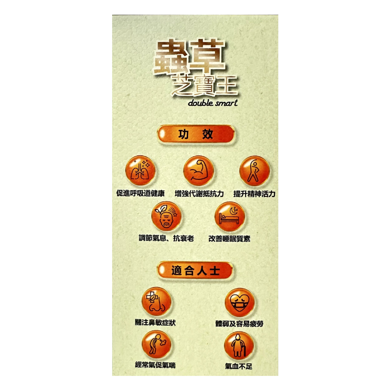 [聖誕優惠8折] 蟲草芝寶王 (60粒裝) (此日期前最佳 2027.10.22)