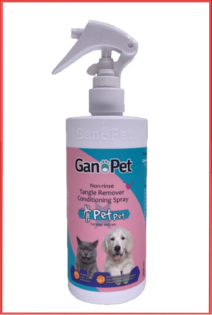 [售罄] 寵物免沖洗順毛液 (滑Pet Pet) (Non-rinse Tangle Remover Conditioning Spray) 350ml