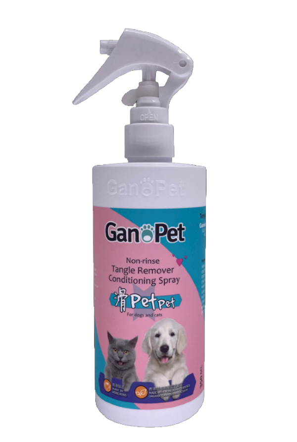 [3折優惠] 寵物免沖洗順毛液 (滑Pet Pet) (Non-rinse Tangle Remover Conditioning Spray) 350ml [有效期 2024.06]
